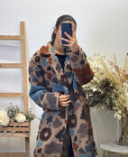 JAINSON FLORAL TEDDY JACKET 7591 JAINSON FLORAL TEDDY JACKET 7591