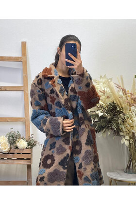 JAINSON FLORAL TEDDY JACKET 7591