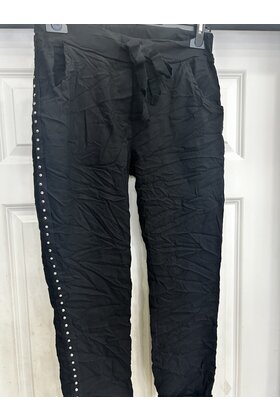 MADE IN ITALY STUD JOGGERS 5109