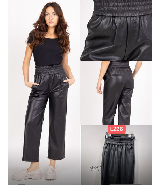 FRESSIA PU ELASTIC TROUSERS 226