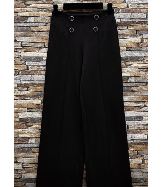 GASOLINA WIDE LEG 4 BUTTON TROUSER 2905 GASOLINA WIDE LEG 4 BUTTON TROUSER 2905