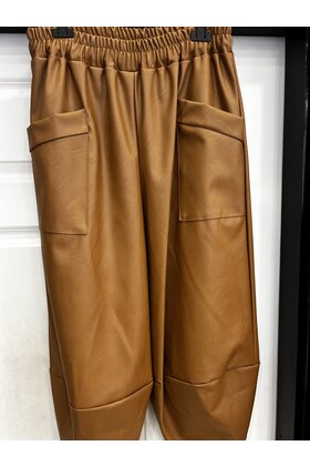 JAINSON PU TULIP TROUSERS 3869
