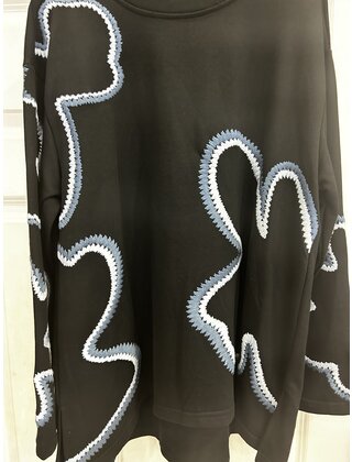 FLY OUT LONG  SLEEVE TOP 1638