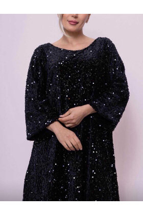 MADE IN ITALY SEQUINS BOW DRESS 1948