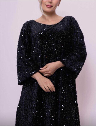 MADE IN ITALY SEQUINS BOW DRESS 1948