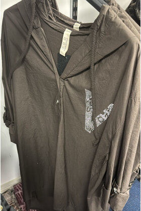 NEW STYLE V HOODED TUNIC 3768