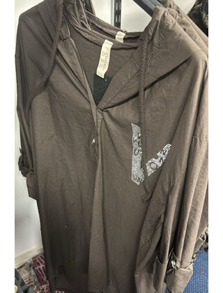 NEW STYLE V HOODED TUNIC 3768