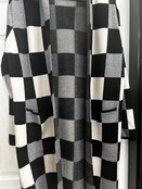 EVIS HOODED SQUARE CARDIGAN 3036