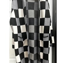 EVIS HOODED SQUARE CARDIGAN 3036