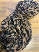 JAINSON LEOPARD TOSSEL SCARF 1199 JAINSON LEOPARD TOSSEL SCARF 1199