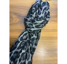 JAINSON LEOPARD TOSSEL SCARF 1199