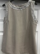 FORCYMA SLEEVELESS SPARKLE TOP 0758 FORCYMA SLEEVELESS SPARKLE TOP 0758