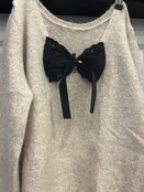 KATE & PIPPA BOW KNIT 2222