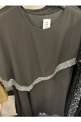 ITALY MODA SEQUINS DRESS 1333
