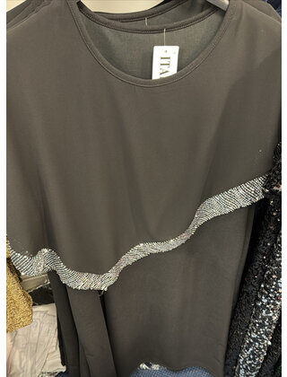 ITALY MODA SEQUINS DRESS 1333