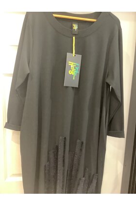 FLY OUT HOODED DRESS 1560