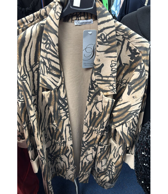 SWEETISSIMA PRINTED BLAZER 5799 SWEETISSIMA PRINTED BLAZER 5799