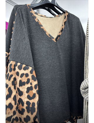 MADE IN ITALY LEOPARD TOP 4970