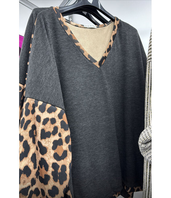 MADE IN ITALY LEOPARD TOP 4970 MADE IN ITALY LEOPARD TOP 4970