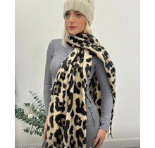 FC MODA LEOPARD LONG SCARF 1225