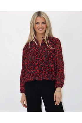 KATE & PIPPA LEOPARD TOP 5760
