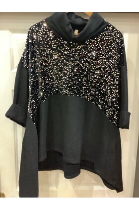 LISA MODA SPARKLE POLO 5085