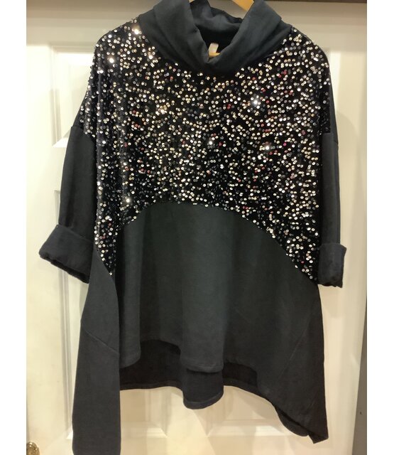 LISA MODA SPARKLE POLO 5085