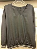 EMI V-NECK LING SLEEVE TOP 3969