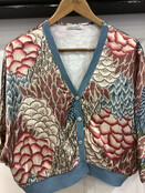 MADE IN ITALY PRINT CARDIGAN  8090