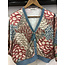 MADE IN ITALY MADE IN ITALY PRINT CARDIGAN 8090