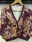 MADE IN ITALY PRINT CARDIGAN  8090