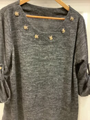 MADE IN ITALY BUTTONED TOP 4757