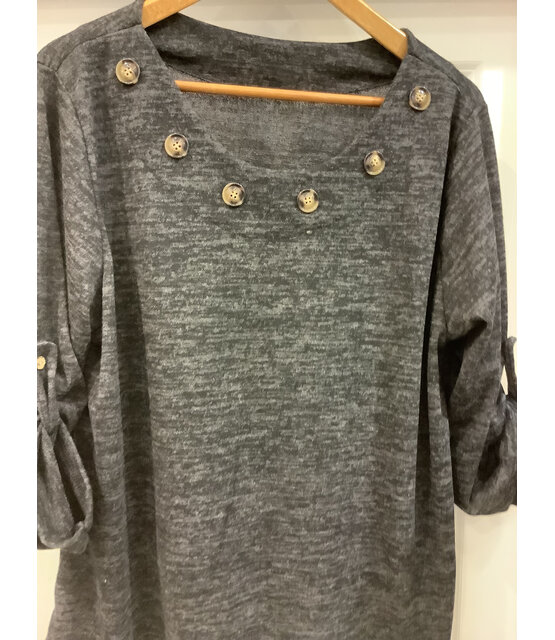 MADE IN ITALY BUTTONED TOP 4757