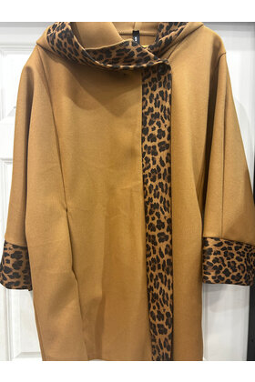 NEW COLLECTION LEOPARD CAPE 3880