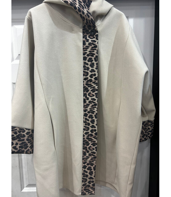 NEW COLLECTION LEOPARD CAPE 3880