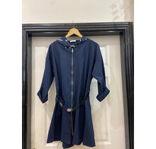 MADE IN ITALY BELTED JACKET 7777