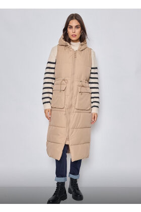 KY CREATIONS LONG SLEEVELESS JACKET 0611