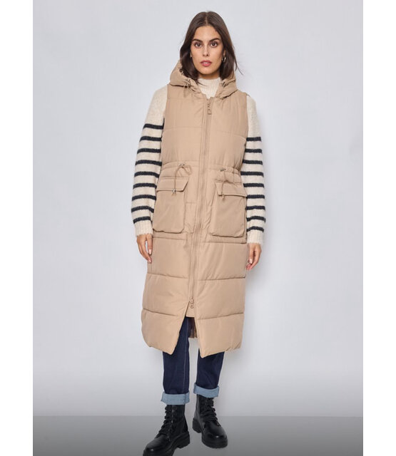 KY CREATIONS LONG SLEEVELESS JACKET 0611