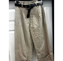 NAIFF WIDE LEG TURN UP DENIM 891