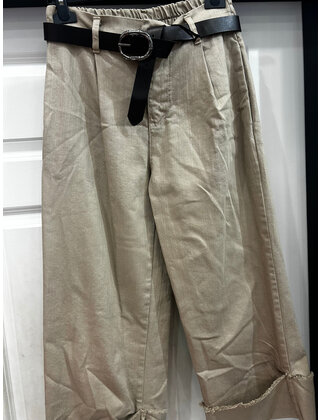 NAIFF WIDE LEG TURN UP DENIM 891