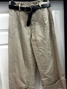 NAIFF WIDE LEG TURN UP DENIM 891