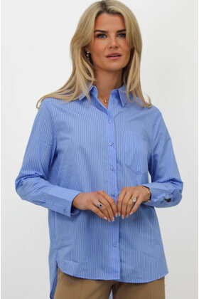 KATE & PIPPA OXFORD STRIPE SHIRT 4668