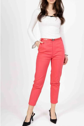FREESIA 7/8 BELTED  TROUSER 243