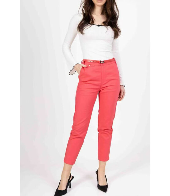 FREESIA 7/8 BELTED  TROUSER 243