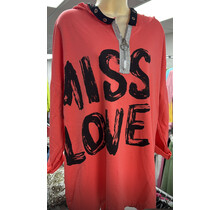 LISA MODA HOODED TOP 5946