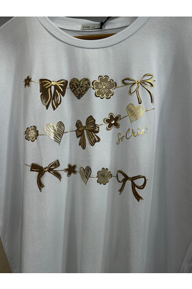 MADE WITH LOVE  CHIC T-SHIRT 3434