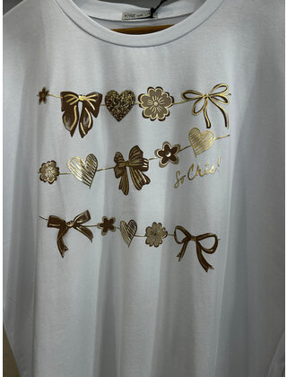 MADE WITH LOVE  CHIC T-SHIRT 3434