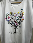 MADE WITH LOVE TREE T-SHIRT 2323