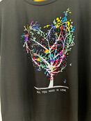MADE WITH LOVE TREE T-SHIRT 2323