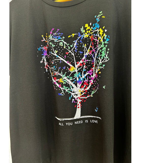MADE WITH LOVE TREE T-SHIRT 2323